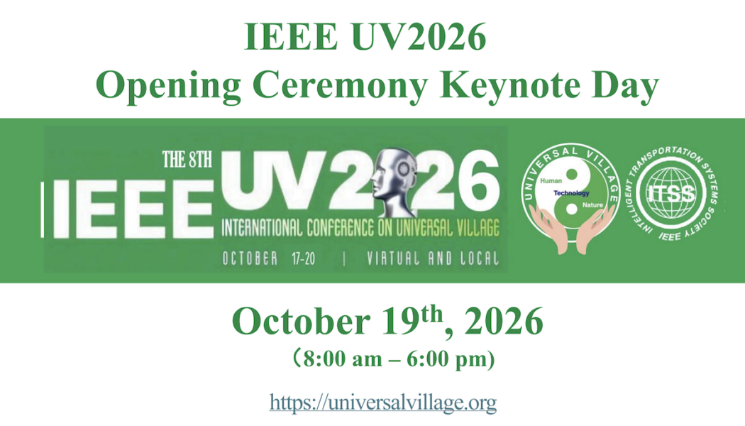Opening Ceremony & Plenary Session Agenda (October 19th, 2026, EDT)